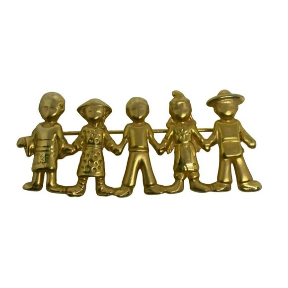 Vintage Brooch Collection Lot Of 10 Including Hard Rock Cafe & Statue Of Liberty - Picture 14 of 16